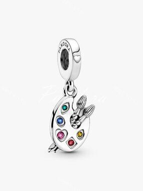 Artist's Palette Dangle Charm